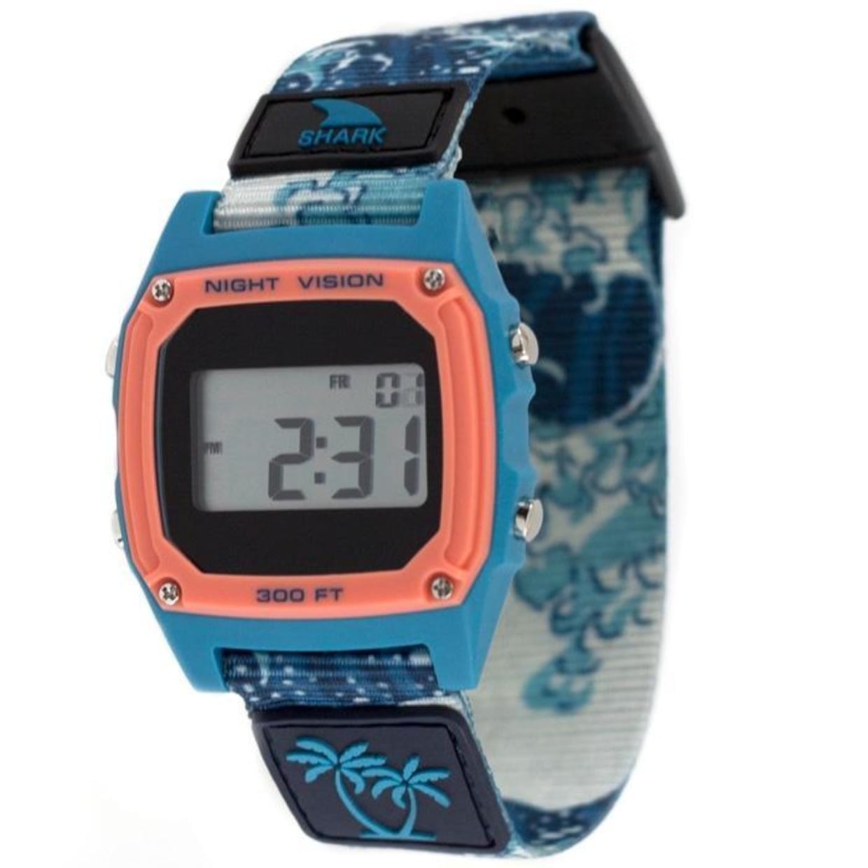 Freestyle Watches Freestyle, Classic Clip Shark Watch (Luke Davis Signature, Blue Wave)