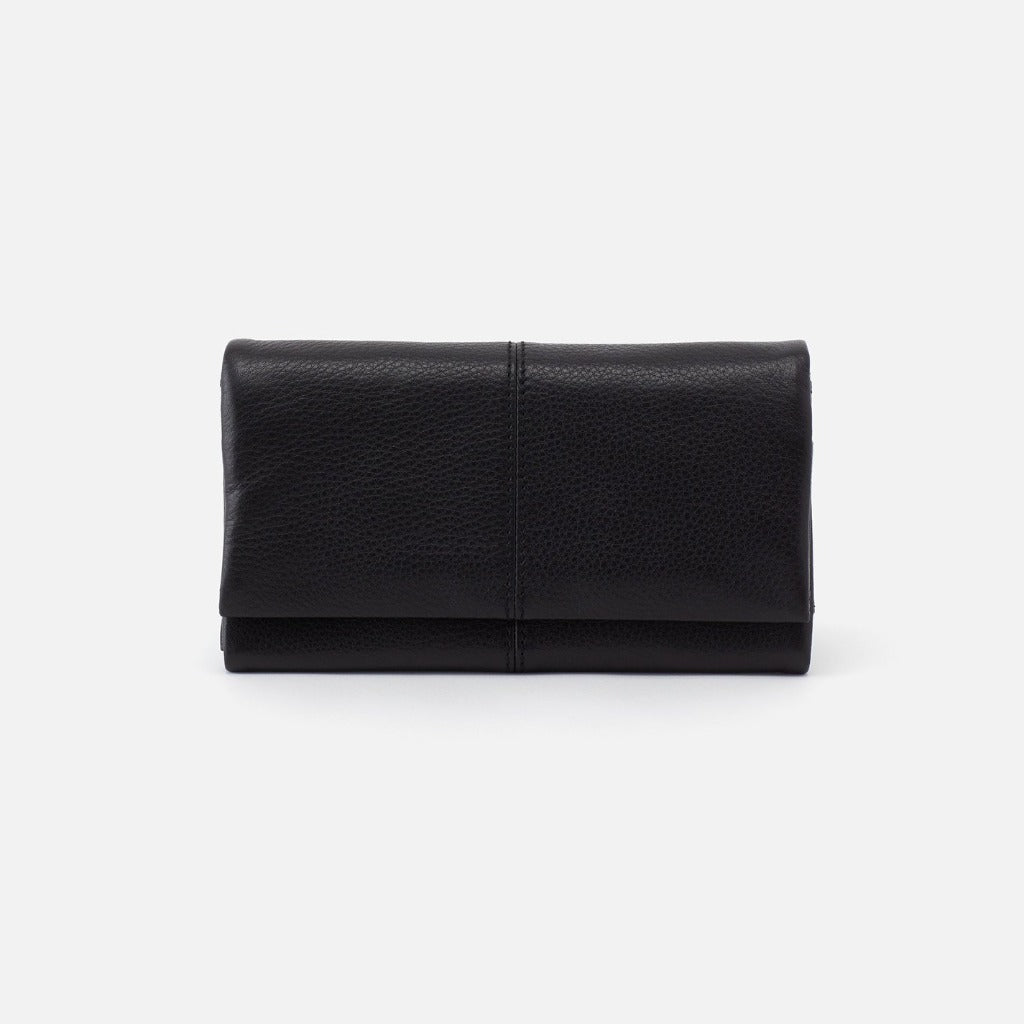 Hobo, Women's Keen Continental Wallet (Black)