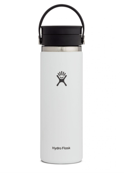 Hydro Flask Coffee Mug White Hydro Flask, 20 Ounce Coffee Wide Flex Mouth (White)