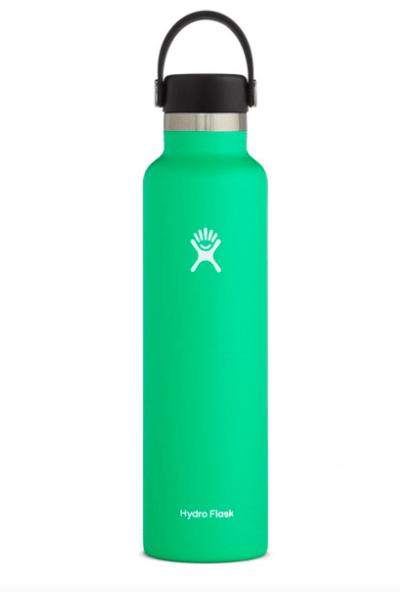 Hydro Flask Water Bottle Mint Green Hydro Flask, 24 Ounce Standard Mouth (Spearmint)