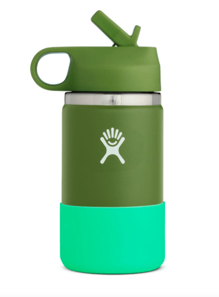 Hydro Flask Water Bottle Olive Green Hydro Flask, Kid's 12 Ounce Wide Mouth (Olive)