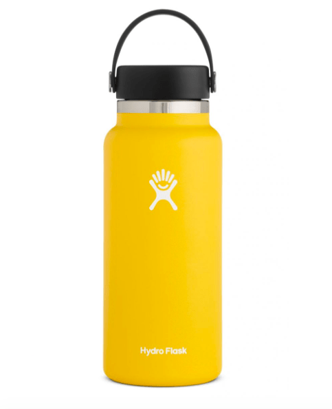  Sunflower Yellow Hydro Flask, 32 Ounce Wide Mouth (Sunflower)