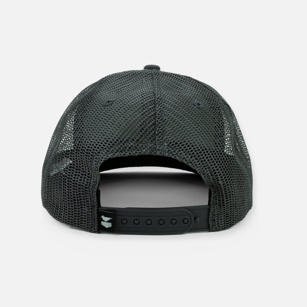 Jetty, Admiralty Trucker Hat (Charcoal Grey)