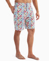 Johnnie-O Men's Bathing Suit Johnnie-O, Men's 8.25" Nevis Volley/Board Short (Floral)