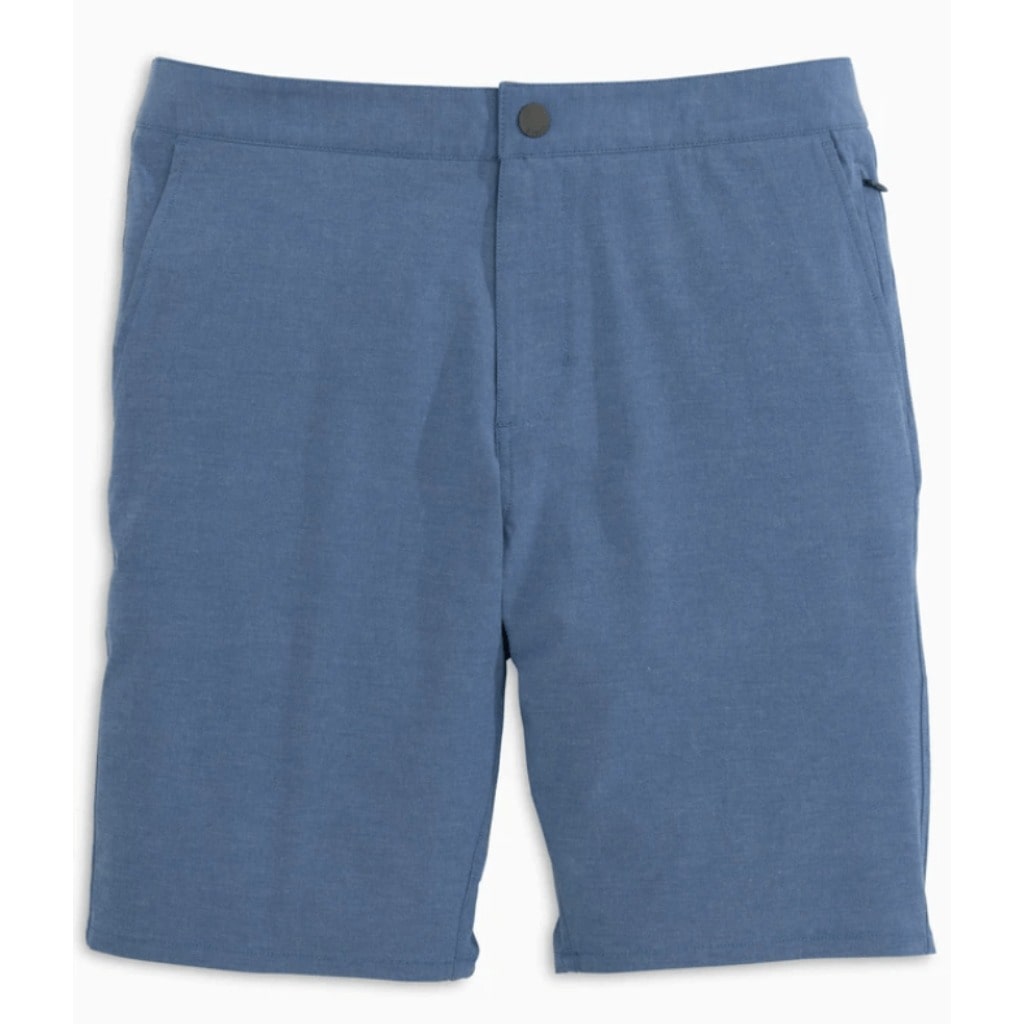 Johnnie-O Men's Shorts Johnnie-O, Men's Dawn 2 Dusk Hybrid Short (Blue)