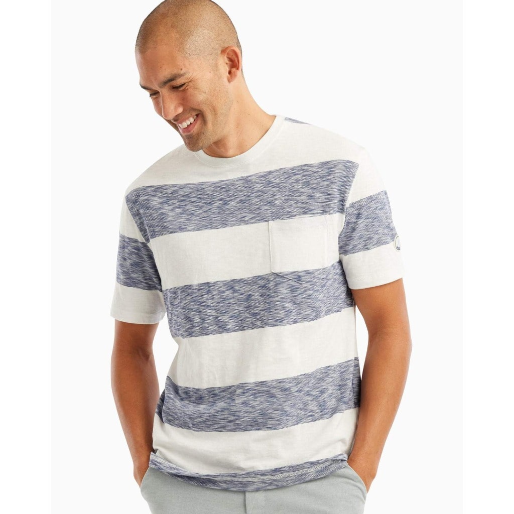 ohnnie-O, Men's Shirt-Sleeve Finn Crew T-Shirt (Blue)
