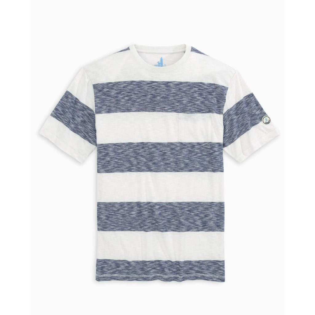 ohnnie-O, Men's Shirt-Sleeve Finn Crew T-Shirt (Blue)