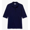 Navy Blue Lacoste women's polo shirt