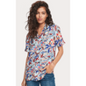 scotch and soda leoni hawaiian shirt button-down women's unisex top blouse