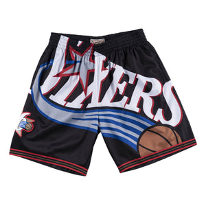 retro 76ers shorts