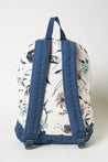 O'Neill Backpacks Floral, Cream, and Blue O'Neill, Shoreline Backpack (Insignia Floral Blue)