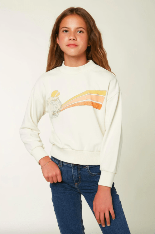  Vanilla O'Neill, Girl's Caila Sweater (Vanilla Cream)
