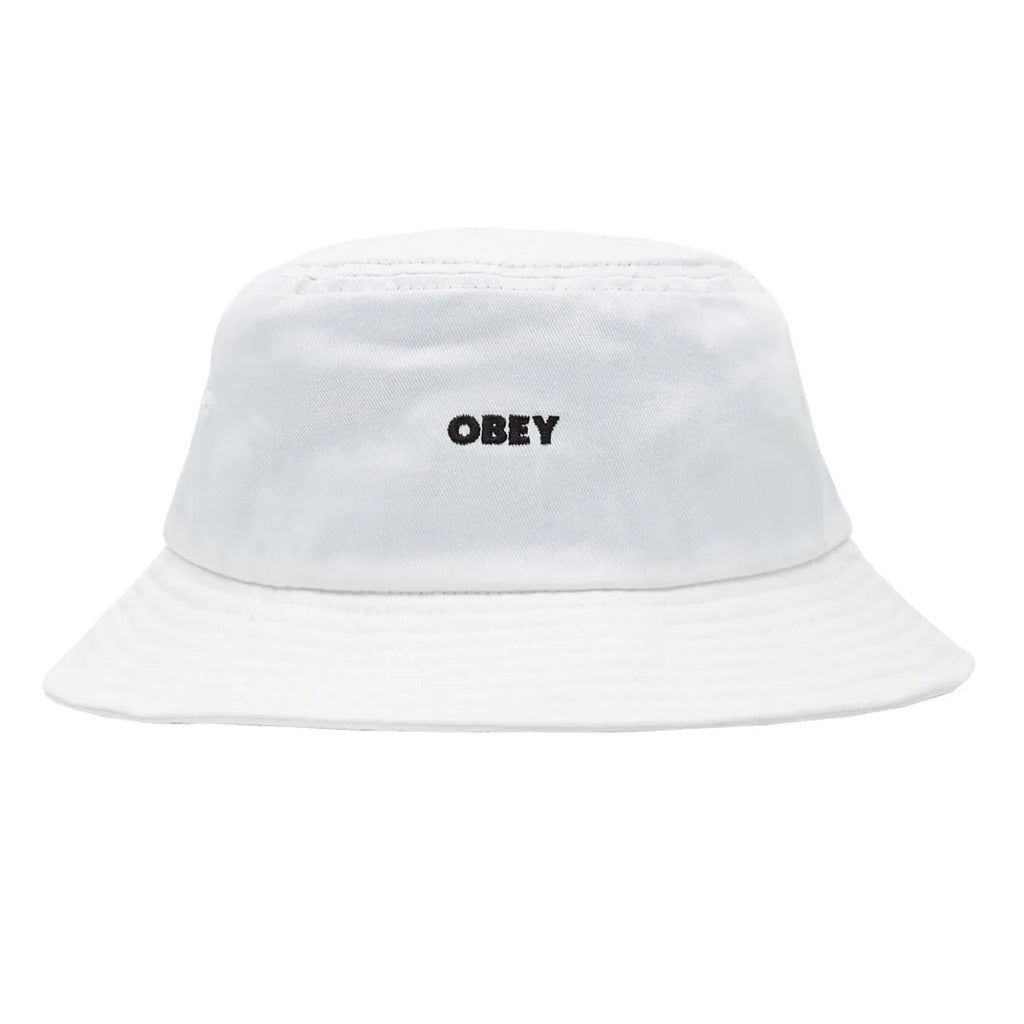 Obey, Bold Bucket Hat (White)