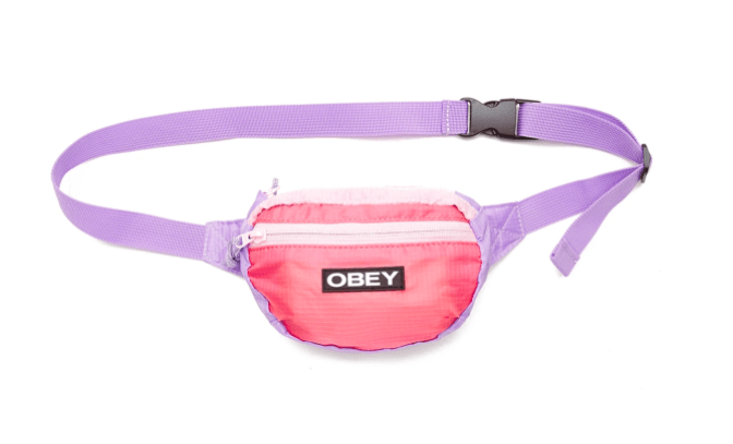  Pink Obey, Unisex Rapids Waist Pack (Multiple Colors)