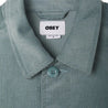 OBEY, Men's Marquee Shirt Jacket (Leaf Grey)
