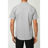 O'Neill Men's Short Sleeve Button-Down Shirt O'Neill, Men's Tame Shirt (Fog Grey)