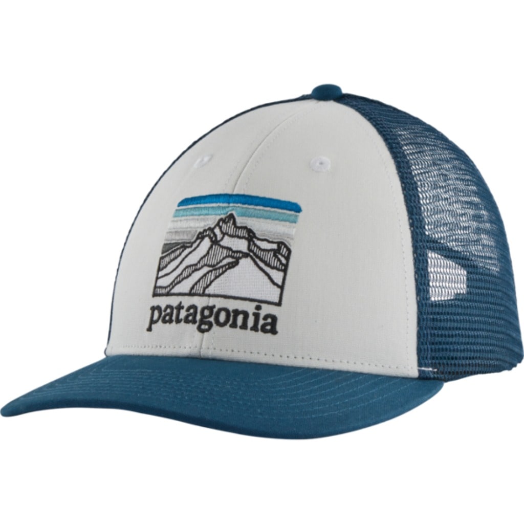 Patagonia, Line Logo Ridge LoPro Trucker Hat (Crater Blue)