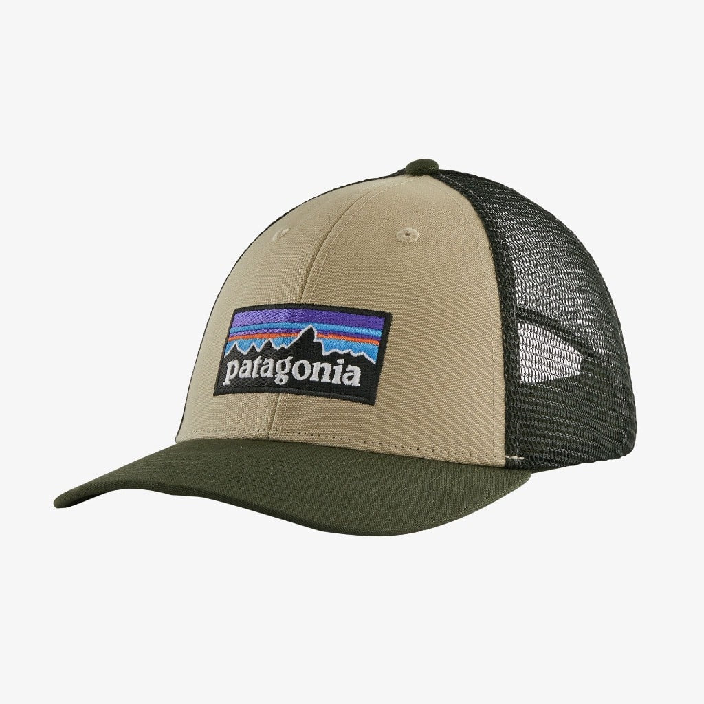 Patagonia, P-6 Logo LoPro Trucker Hat (El Cap Khaki)