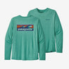 Patagonia Men's Long Sleeve Tee Sea Green / Small Patagonia, Men's Performance Capilene Shirt (Multiple Colors)