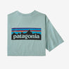 Patagonia Men's Tee Shirt Medium Patagonia, Men's P-6 Logo Tee (Big Sky Blue)