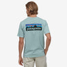 Patagonia Men's Tee Shirt Patagonia, Men's P-6 Logo Tee (Big Sky Blue)