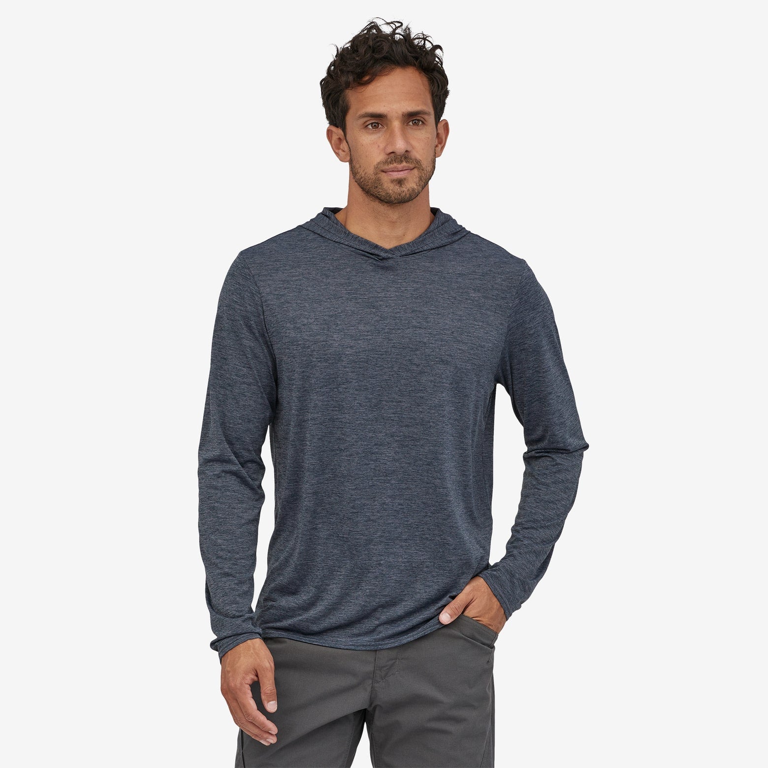 Global Pursuit | Patagonia | Men's Capilene Hoody (Blue)
