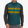 Patagonia, Men's Down Sweater Vest (Dark Borealis Green)