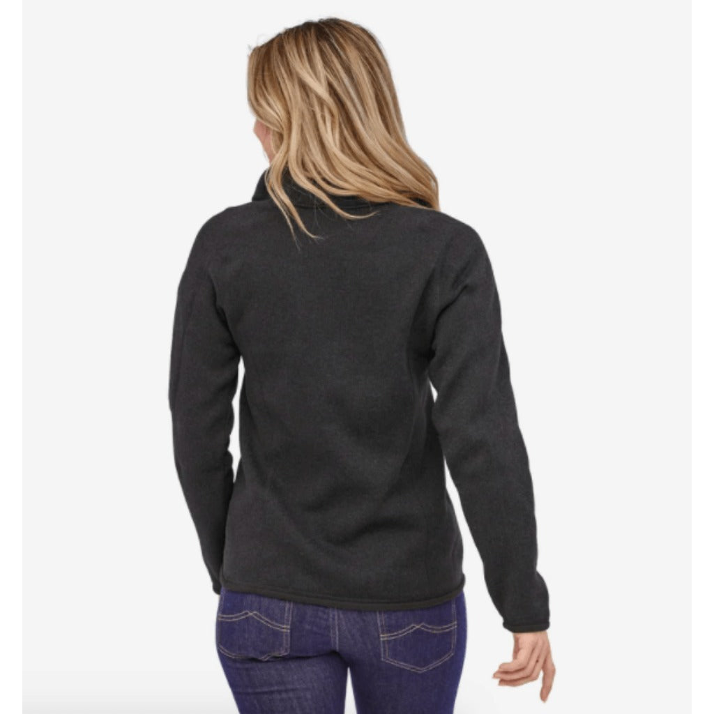 Patagonia, Women's Better Sweater Quarter-Zip in Black