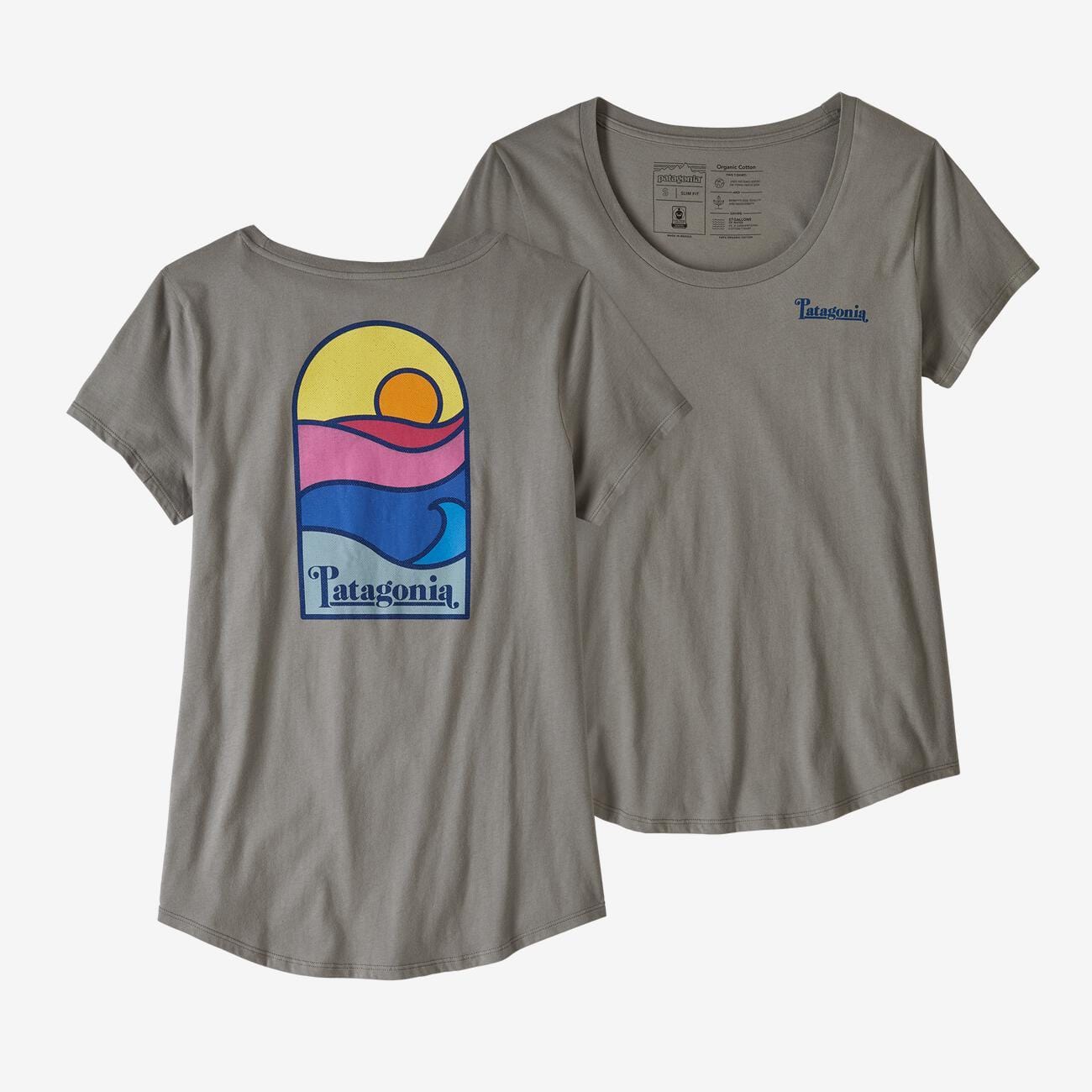  Small Patagonia, Women's Sunset Sets Scoop Tee (Multiple Colors)