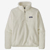 Patagonia, Women's Los Gatos Fleece 1/4 Zip Sweater (Birch White)