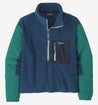 Patagonia, Women's Microdini 1/2 Zip Pullover Sweater (Tide Blue)