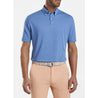 Peter Millar, Men's Ace Cotton-Blend Pique Polo Shirt (Lunar Blue)