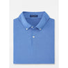 Peter Millar, Men's Ace Cotton-Blend Pique Polo Shirt (Lunar Blue)