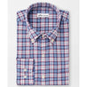 Peter Millar Men's Button-Down Shirts Medium Peter Millar, Men's Tamarama Shirt (Red, White, and Blue)