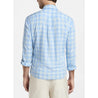 Peter Millar Men's Button-Down Shirts Peter Millar, Men's Windsail Cotton Sport Shirt (Blue)