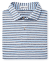 Peter Millar Men's Polo Shirts Medium / Navy Peter Millar, Men's Natural Touch Striped Polo (Multiple Colors)