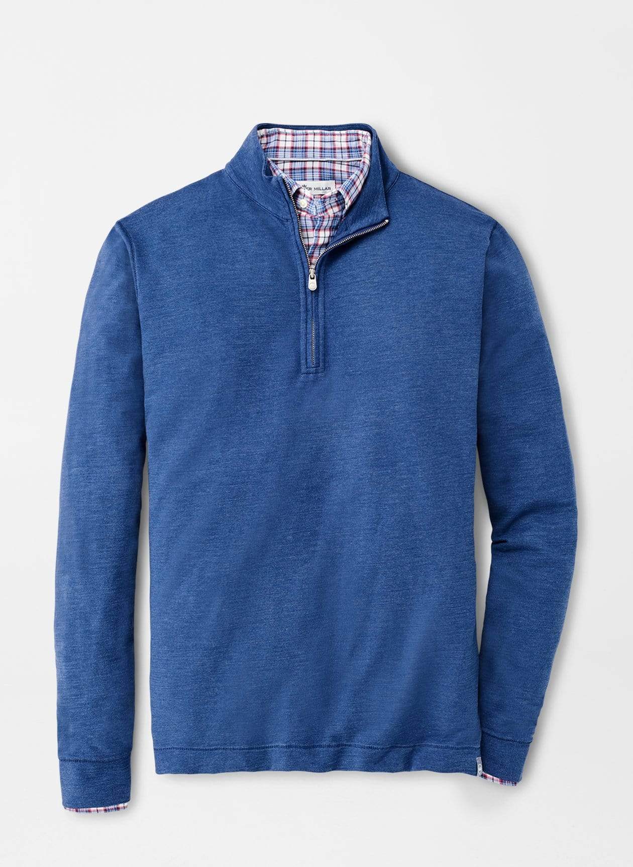  Blue Peter Millar, Men's Seaside Slub Quarter-Zip Sweater (Blue)