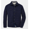 Peter Millar, Men's Cotton Cashmere Knit Shirt Jacket (Navy)