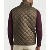 Peter Millar, Men's Essex Quilted Traveler Vest  (Chestnut)