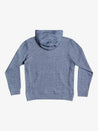 Quiksilver Men's Sweatshirt Quiksilver, Men's Ocean Nights Half Zip (Heathered Blue)