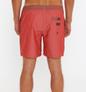 Rusty Men's Bathing Suit Rusty, Momento Elastic Volley Surf Short (Brick Red)