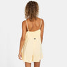 RVCA, Women's Woodstock Dress (Apricot Orange-Yellow)