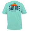 Salt Life Men's Tee Shirt Large / Aruba Salt Life, Men's Sunbeam Tee (Aruba Blue)