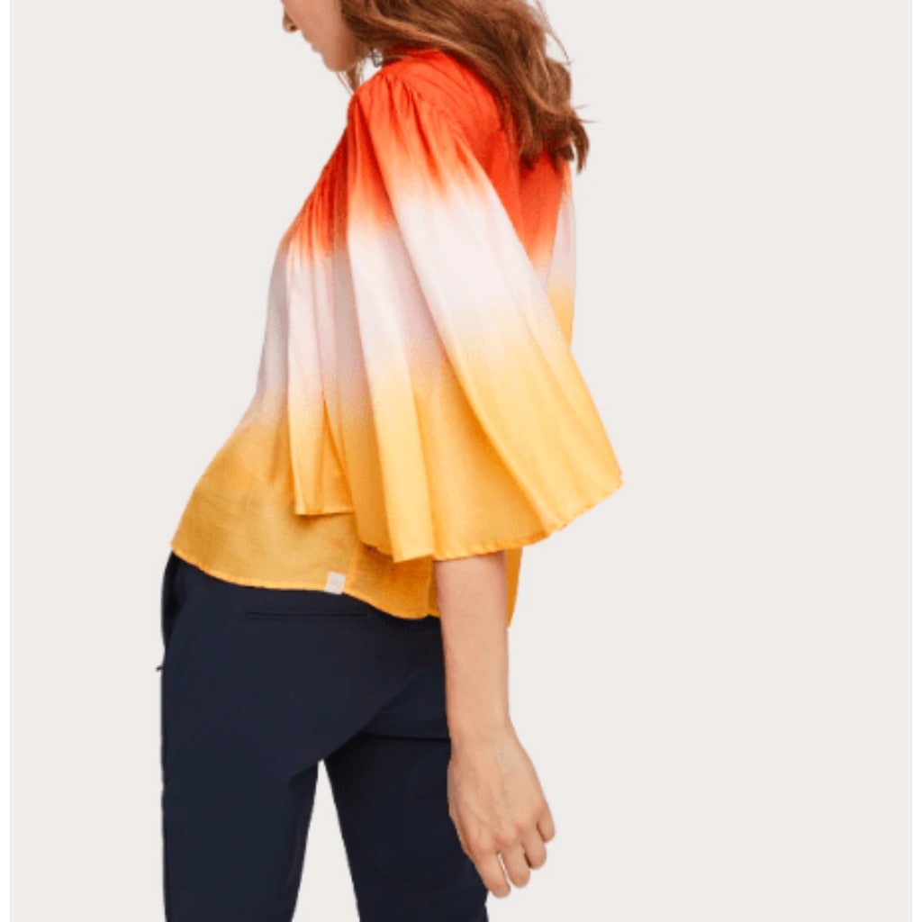 Scotch and Soda Women's Tops Scotch and Soda, Women's Ombre top (Orange and Yellow)