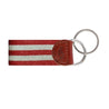 Smathers & Branson Key Fobs Smathers and Branson, Stars and Stripes Needlepoint Key Fob (Blue and Red)