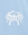 Southern Tide, Men's Soft Shell Blue Crab T-Shirt (Sky Blue)