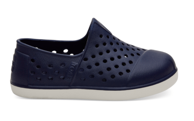  Navy Toms, Toddlers Romper Tiny Slip-Ons (Navy-Blue)