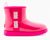 Ugg Women's Boots 7 / Fuchsia Pink Ugg, Women's Classic Clear Mini Boots (Multiple Colors)
