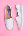 Verbenas Women's Shoes 37 / white Verbenas, Women's Nuria Leather Espadrilles (White)