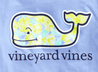 Vineyard Vines Kid's Tops Vineyard Vines, Kids Citrus Whale Tee (Blue)